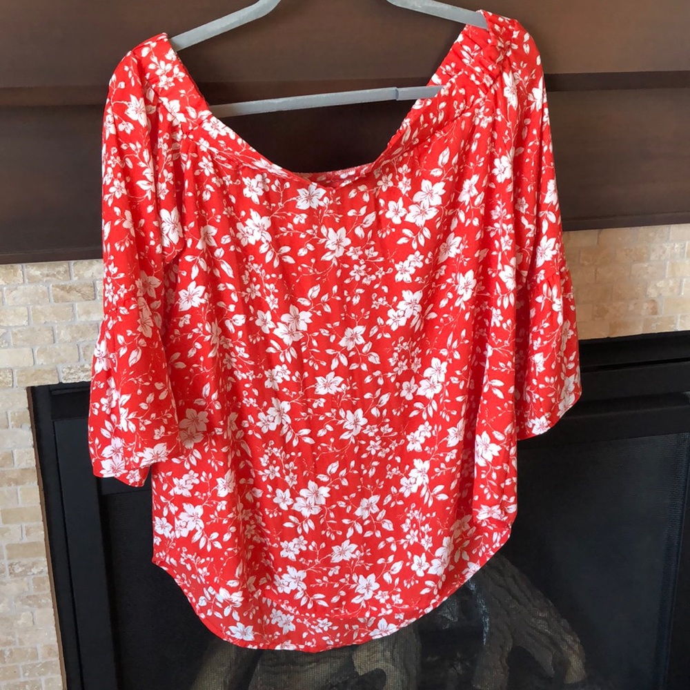 Off the shoulder top